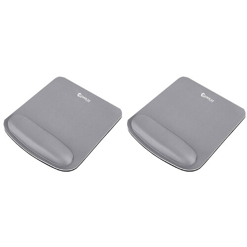 2PK Sansai Foam Fusion Wrist Rest Computer Mouse Pad Assorted