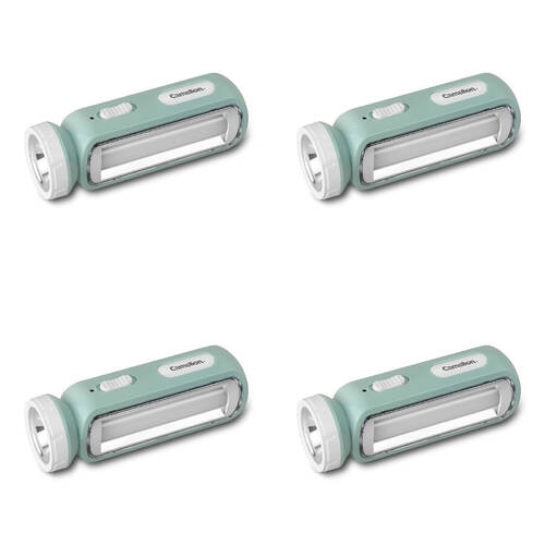 4PK Camelion USB-C Rechargeable Dual-Function Flashlight & Work Light