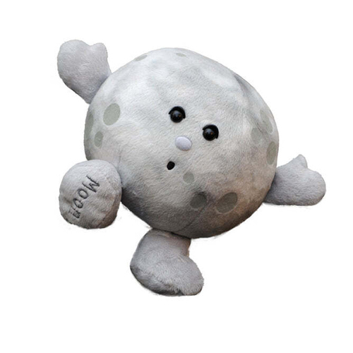 Celestial Buddies 17.7cm Polyester Moon Kids Soft Stuffed Plush Toy 3y+