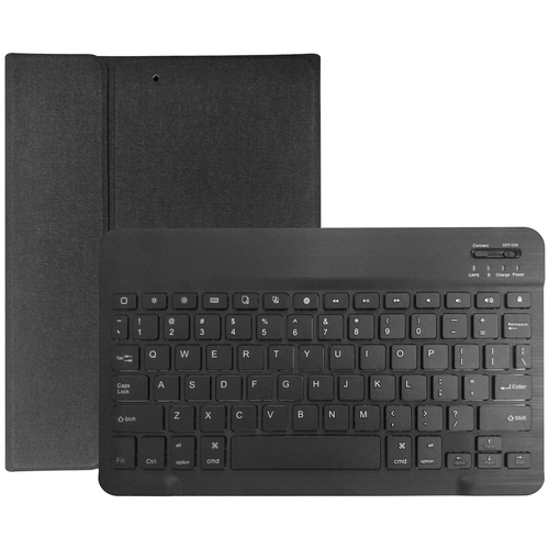 Connect Folio Case w/ Wireless Keyboard For iPad 10.2in