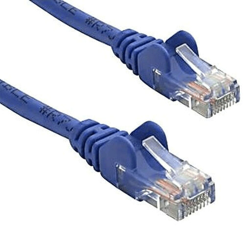 8Ware 50m Male RJ45 Cat5e Network Cable/Connector Lead Cord - Blue