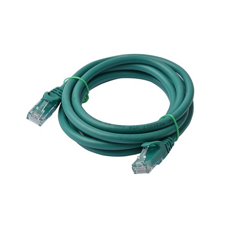 8Ware 2m Cat6a UTP Snagless Ethernet Cable LAN Connector - Green