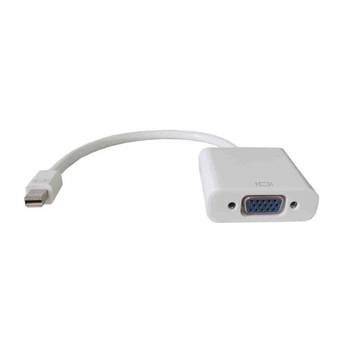 Astrotek Mini DisplayPort DP To VGA Adapter Cable 20cm Male to Female White