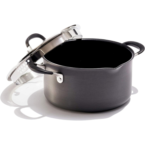 OXO Good Grips Covered Stockpot 24cm / 5.72L w/ spouts Straining Lid