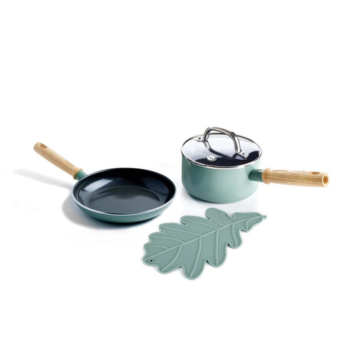 GreenPan Mayflower Saucepan Set Home Kitchen Cookware
