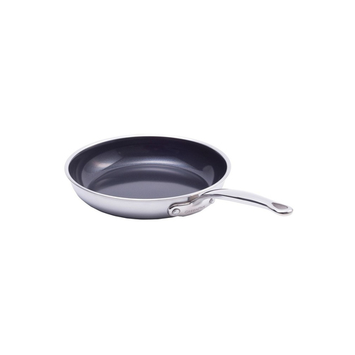 GreenPan Premiere Stainless Steel Open Frypan 30cm