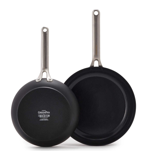 2pc GreenPan Omega Frypan Set  Home Kitchen Cookware