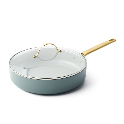 GreenPan Padova Smokey Sky Blue Covered Skillet 28cm/3.69L