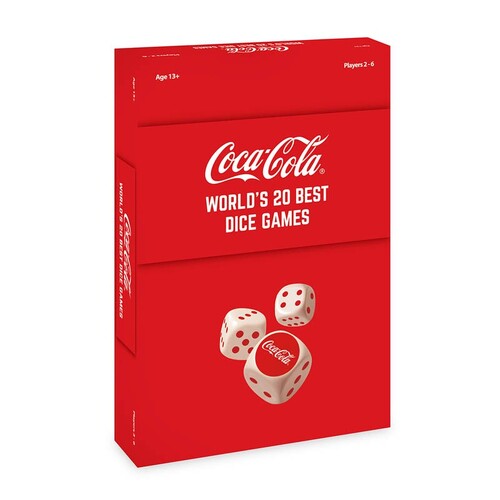 Coca-Cola World's Best Dice Party Games Kids/Teens 13+