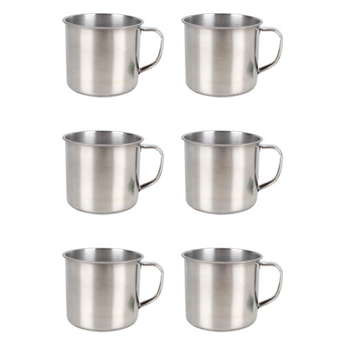 6PK Cockatoo Camping Mug Stainless Steel 350ml Durable Travel Mug A/C Ca1075