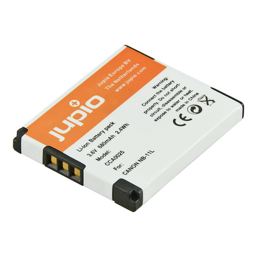 Jupio Li-Ion 3.6V 680mAh Rechargeable Battery For Canon NB-11L Camera