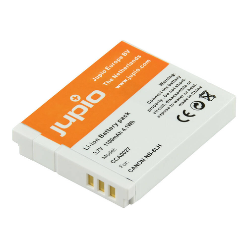 Jupio Li-Ion 3.7V 1100mAh Rechargeable Battery For Canon NB-6LH Camera