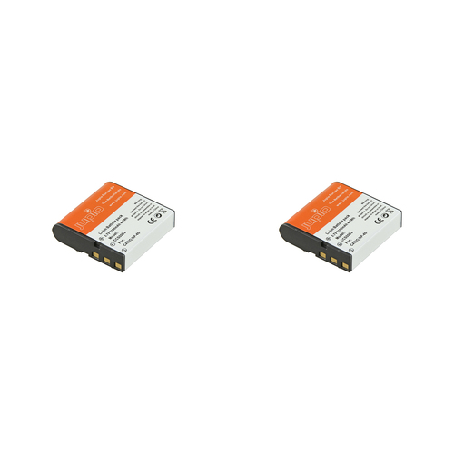 2PK Jupio Li-Ion 3.7V 1100mAh Battery For Kodak LB-060 Camera