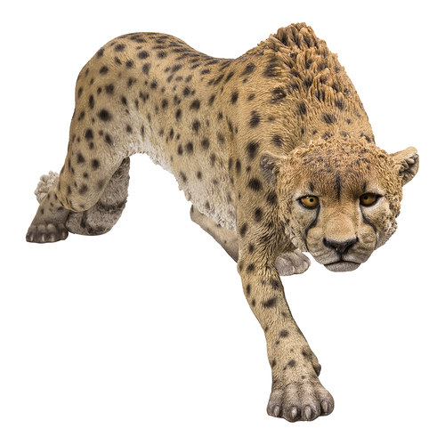 Northcote Pottery Cheetah Resin Statue Garden Decor 84cm