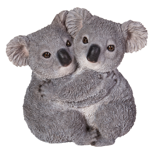 Northcote Pottery 25cm Hugging Koala Resin Garden Ornament Decor