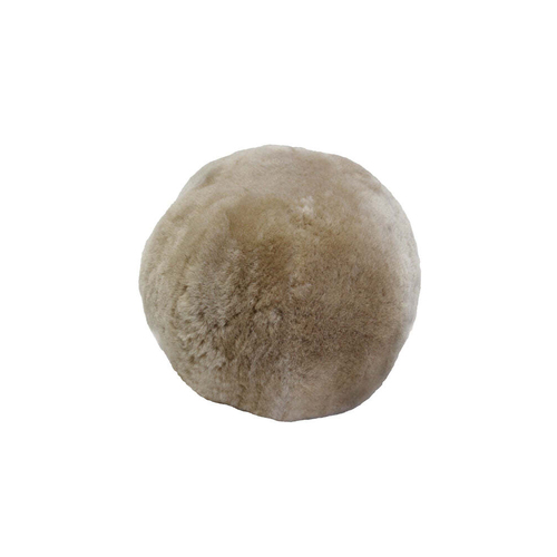 Auskin The Kallista Sheepskin Ball Cushion 28cm - Nappa