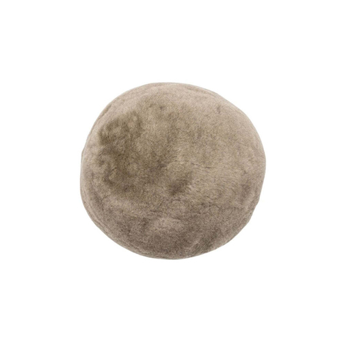 Auskin The Kallista Sheepskin Ball Cushion 28cm - Vole