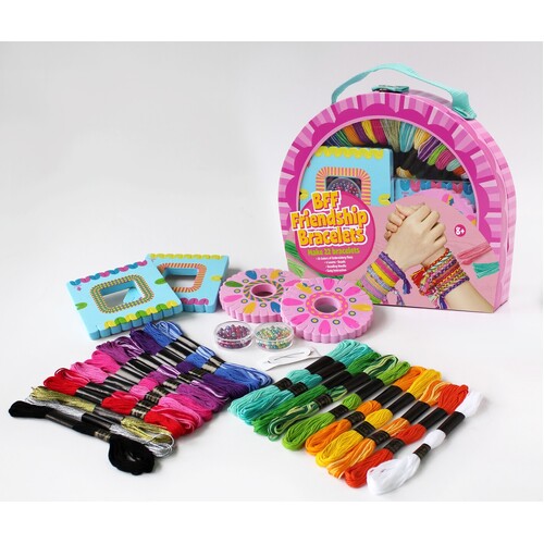 Kaper Kidz Friends 4 Ever Bracelet Making Kit Pink