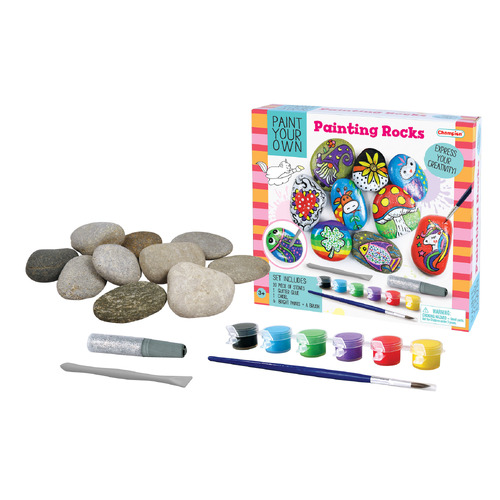 Kaper Kidz Pyo Painting Rocks Craft Kit