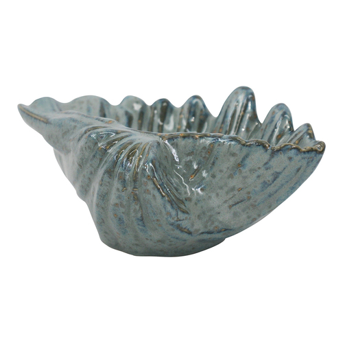 LVD Ceramic 19cm Shell Dish Home Decorative Plate - Ocean