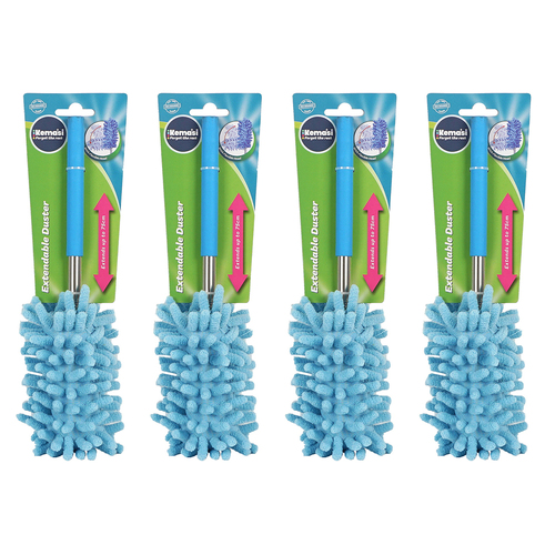 4PK kemasi Extendable & Bendable  Duster Home Cleaning