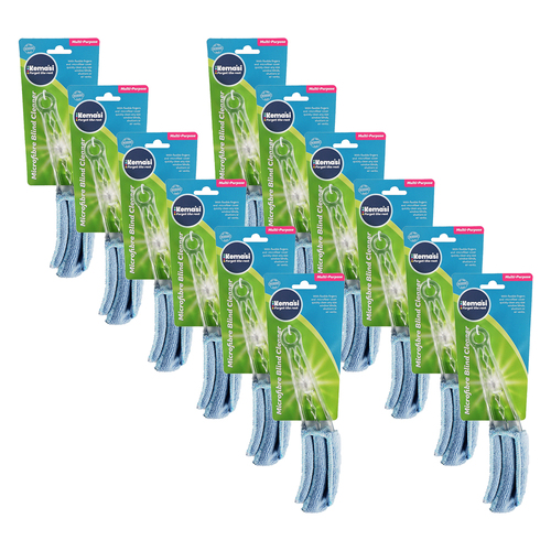 12PK kemasi Microfibre Blind Cleaner Home Room Cleaning