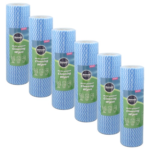 6x 30pc kemasi Multi Purpose Cleaning Wipe Home Cleaning