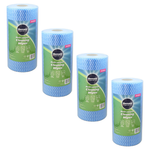 4PK 100 Sheets kemasi Multipurpose Cleaning Wipes Home Cleaning