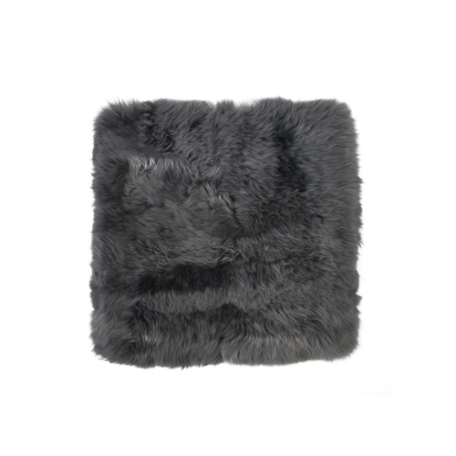 Auskin The Gulgong Sheepskin Cushion Cover 50cm - Slate