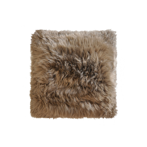 Auskin The Gulgong Sheepskin Cushion Cover 50cm - Taupe