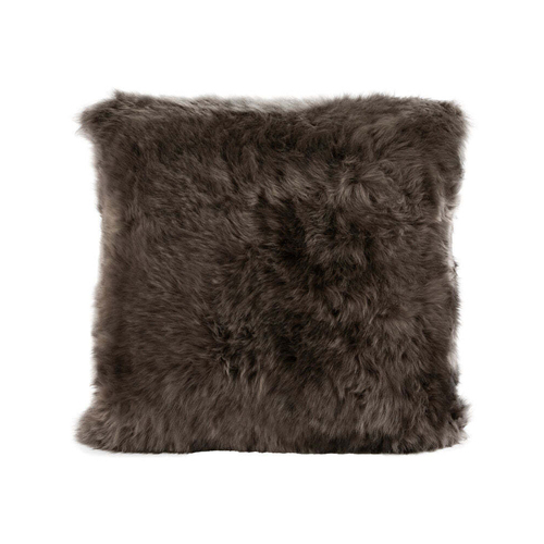 Auskin The Gulgong Sheepskin Cushion Cover 40cm - Pewter