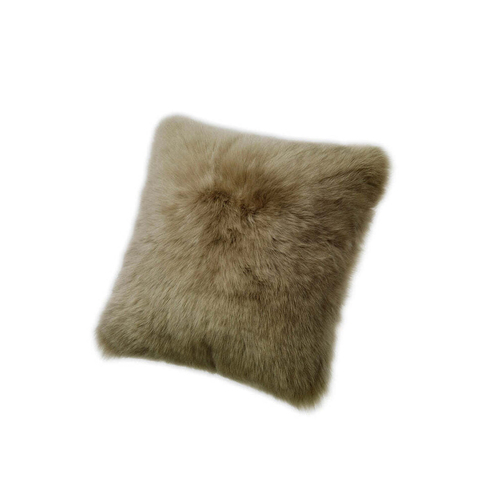 Auskin The Gulgong Sheepskin Cushion Cover 40cm - Taupe