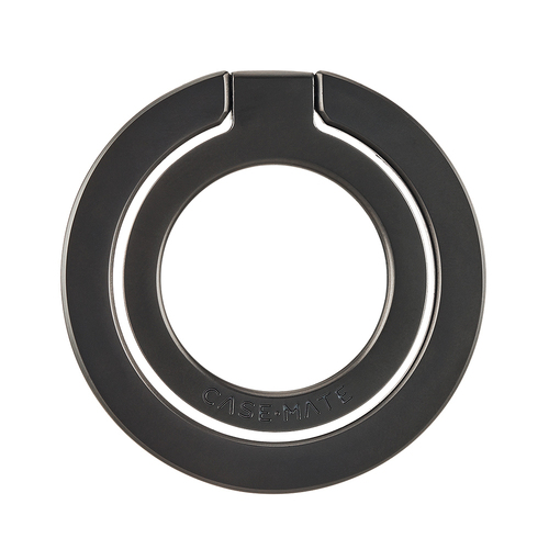 Case-Mate Magnetic Finger Ring Stand Works w/ MagSafe Cases Matte Black