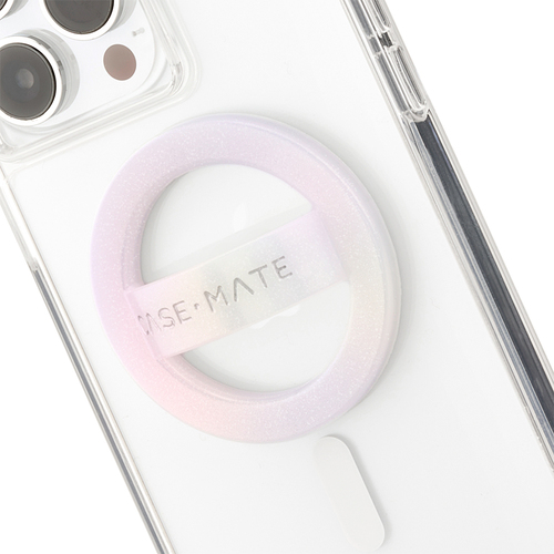 Case-Mate MagSafe Ring Magnetic Loop Grip For iPhone 14 - Soap Bubble