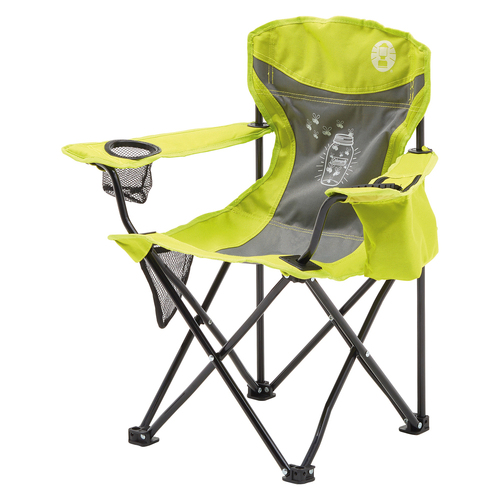 Coleman Chair Quad Kids Fyrefly Illumi Bug Green Camping Outdoors