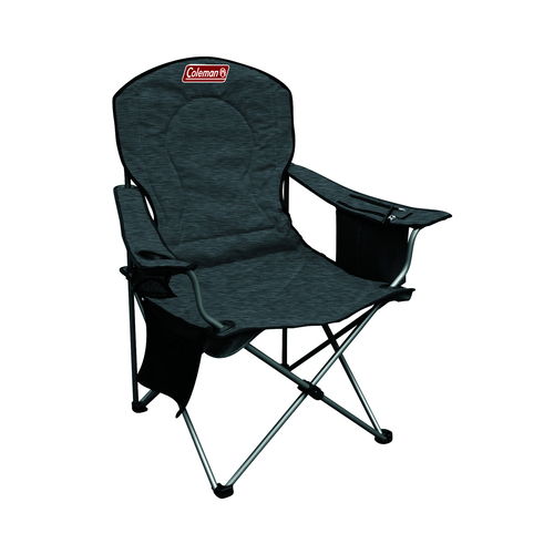 Coleman Chair Quad Deluxe Cooler Heather Wide Camping Outdoors