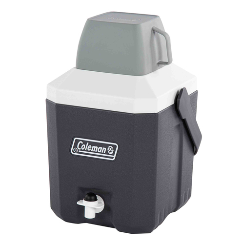 Coleman Plastic Cooler Extreme Jug Grey Outdoor Camping 5.5L Black/Grey