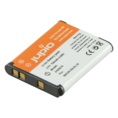 Jupio Li-Ion 3.7V 700mAh Rechargeable Battery For Nikon EN-EL19 Camera