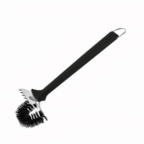 Coleman Palmyra Twisted Bristle Brush w/ Scraper Tool 40x12cm