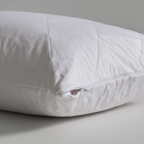 Canningvale 73cm 200 Gsm Cotton Pillow Protector White