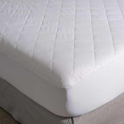 Canningvale Long Single Bed Mattress Protector White