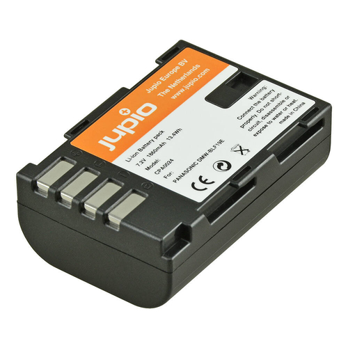 Jupio Li-Ion 7.2V 1860mAh Rechargeable Battery For Panasonic DMW-BLF19E Cam