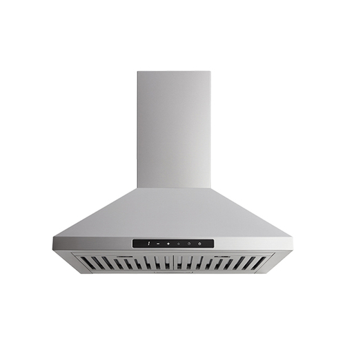 Euromaid 60cm Pyramid Canopy Rangehood 700m3/h Stainless Steel - Silver