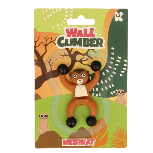 Fumfings Novelty Meerkat Wall Climber 15cm