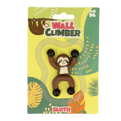 Fumfings Novelty Sloth Wall Climber 15cm