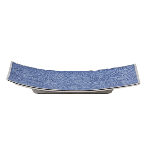 Pilbeam Living Azure Platter Table Centrepiece 30x20cm