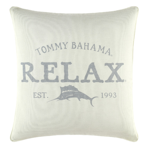 Tommy Bahama Relax 45cm Cushion Home Decor Pillow - Grey