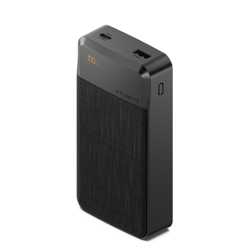 Cygnett Reserve Gen3 20000mAh Power Bank Portable Charger - Black