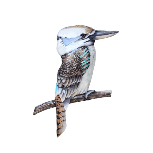 Darlin Capiz/Metal 40x35cm Kookaburra Wall Art Hanging Decor