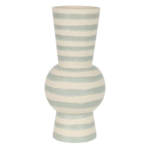 Belle Solange Ceramic Flower Vase Large 38.5cm - Light Blue